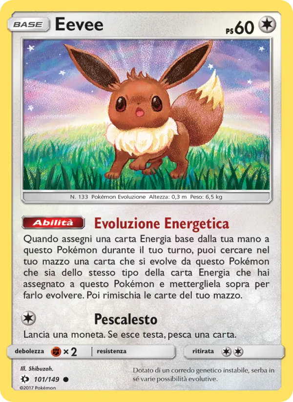 Eevee – Sole e Luna 101