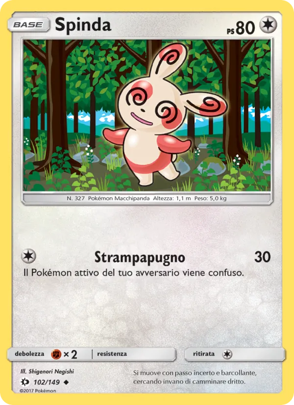 Spinda – Sole e Luna 102