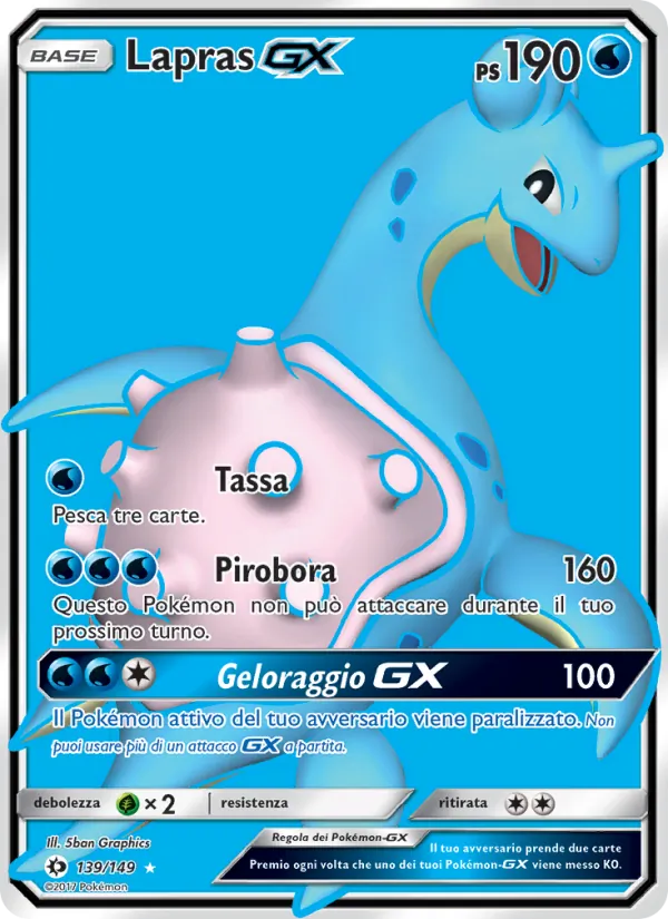 Lapras GX – Sole e Luna 139