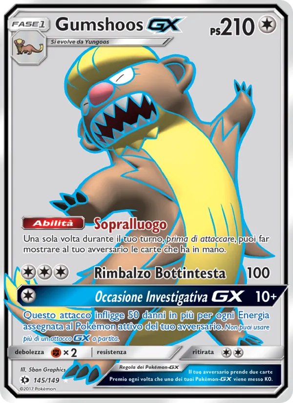 Gumshoos GX – Sole e Luna 145