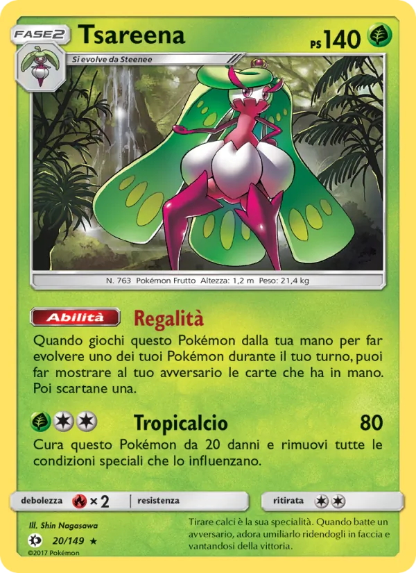 Tsareena – Sole e Luna 20
