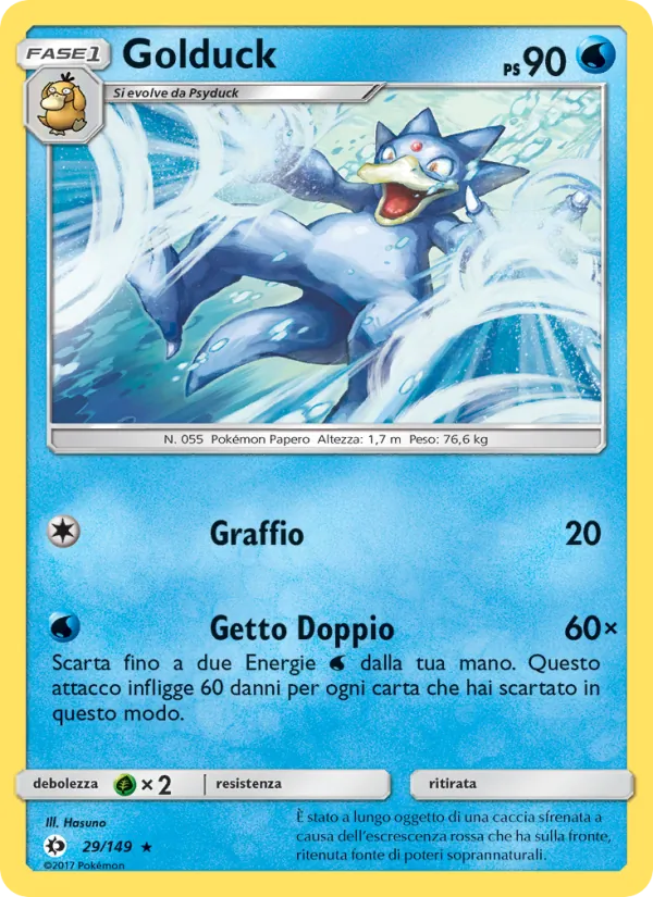 Golduck – Sole e Luna 29