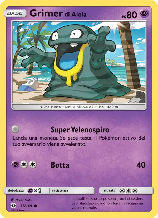 Grimer di Alola – Sole e Luna 57