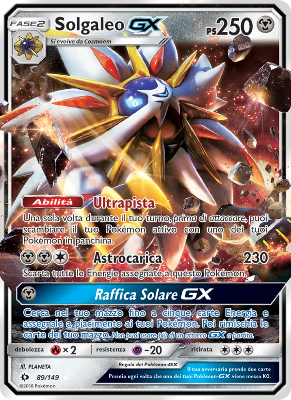 Solgaleo GX – Sole e Luna 89