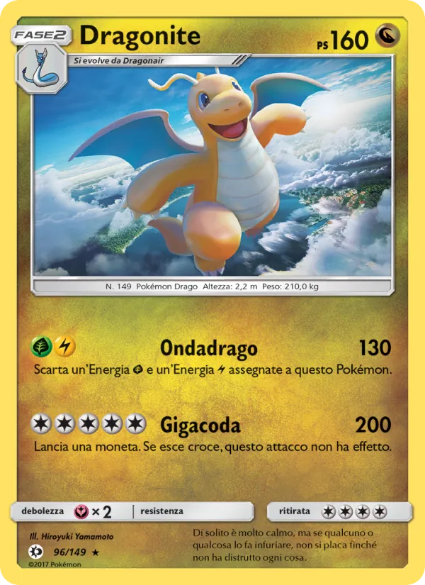 Dragonite – Sole e Luna 96