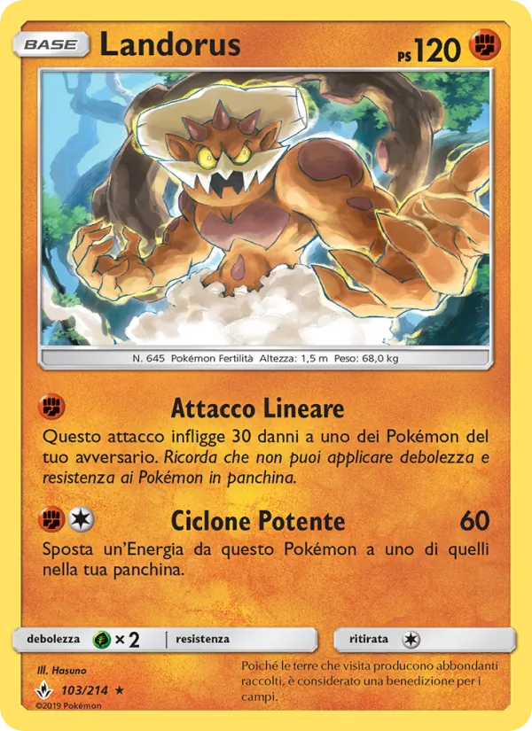 Landorus – Legami Inossidabili 103