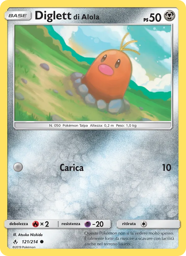 Diglett di Alola – Legami Inossidabili 121