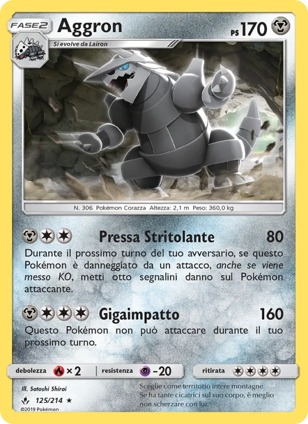 Aggron – Legami Inossidabili 125