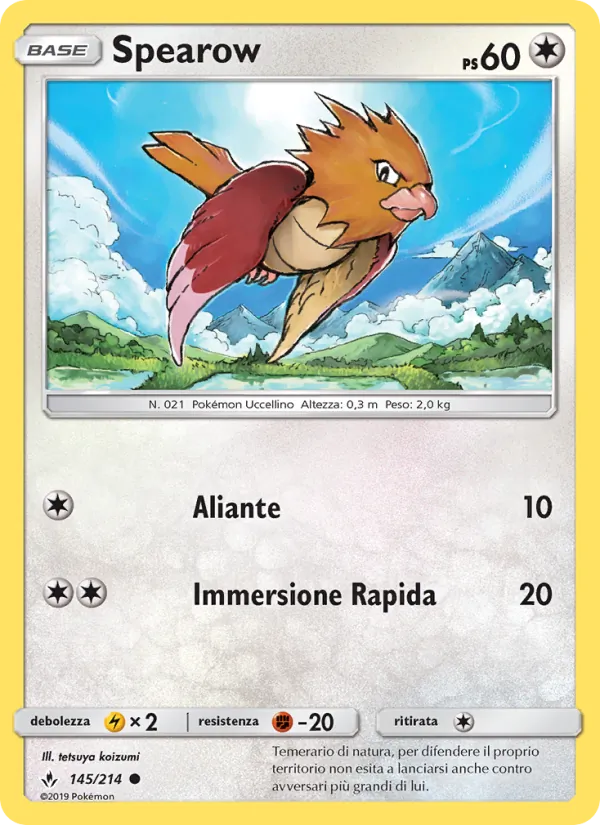 Spearow – Legami Inossidabili 145