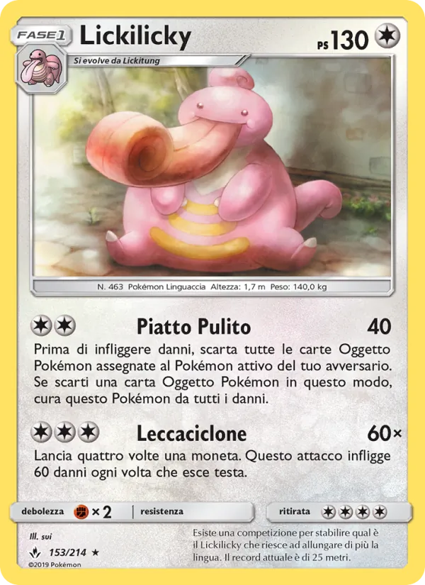 Lickilicky – Legami Inossidabili 153
