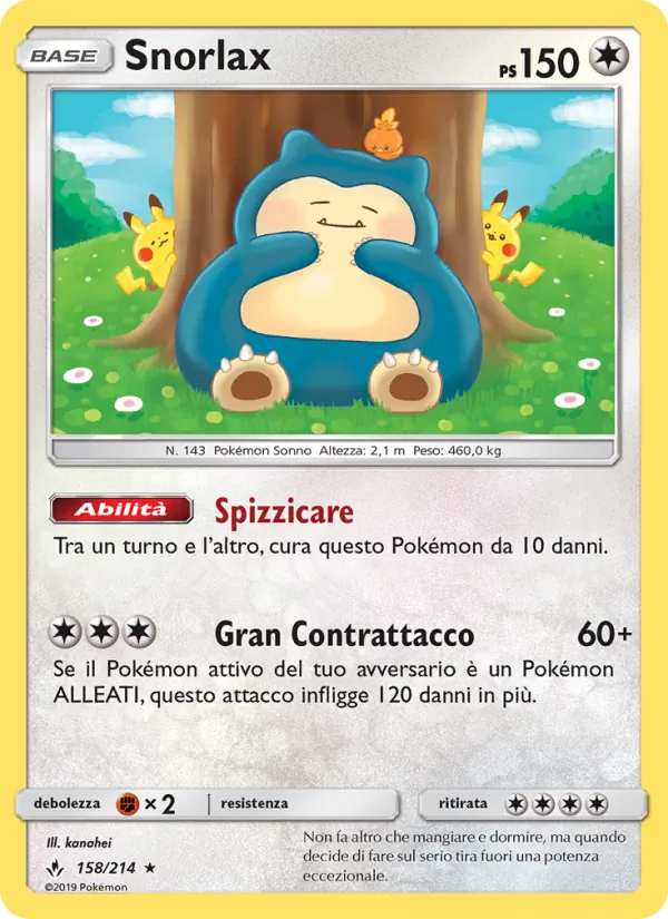 Snorlax – Legami Inossidabili 158