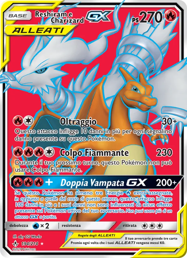 Reshiram e Charizard GX – Legami Inossidabili 194