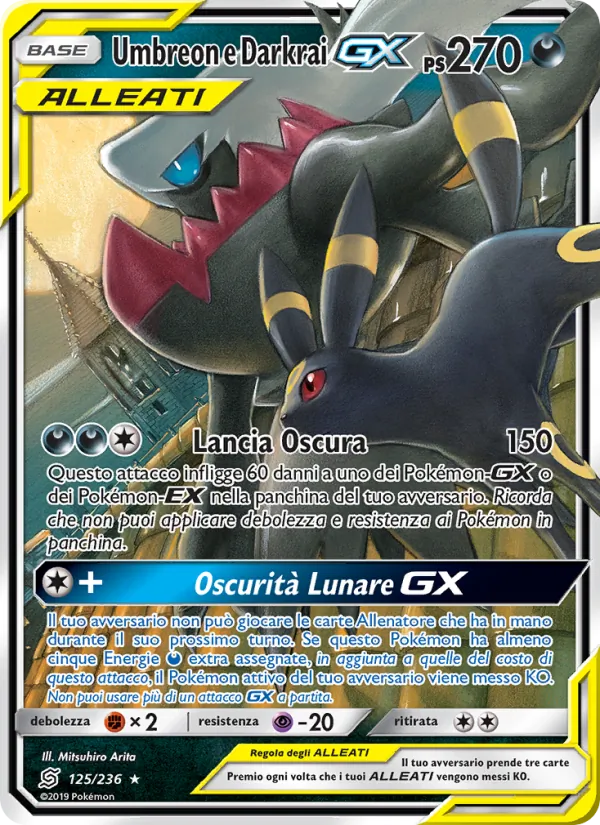 Umbreon e Darkrai GX – Sintonia Mentale 125