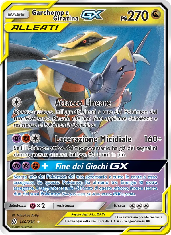 Garchomp e Giratina GX – Sintonia Mentale 146