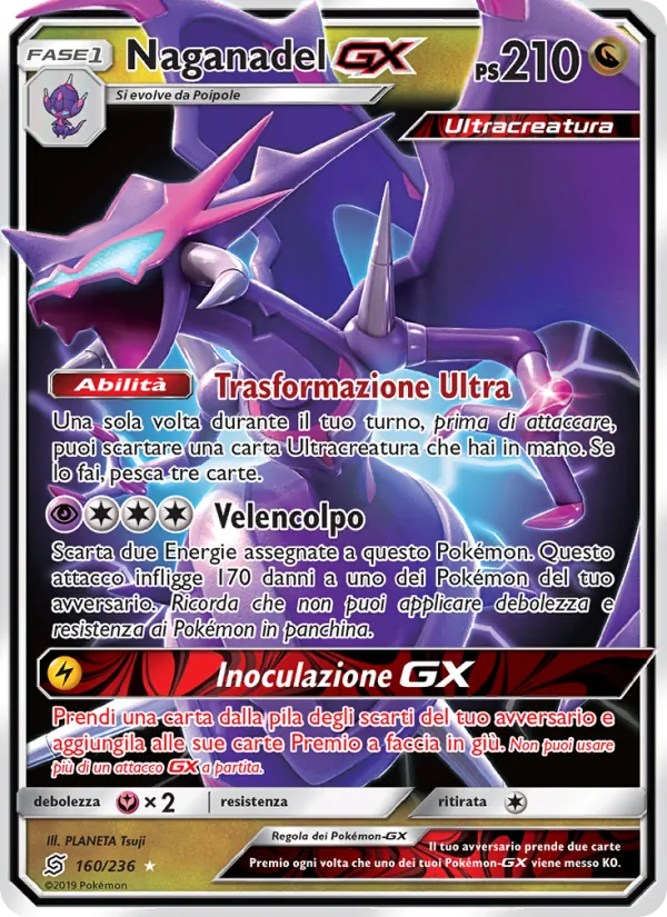 Naganadel GX – Sintonia Mentale 160