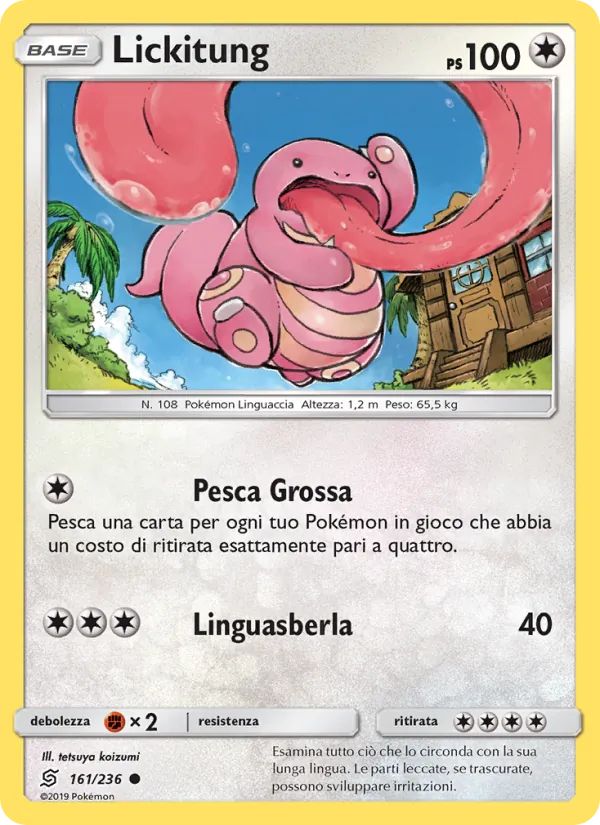 Lickitung – Sintonia Mentale 161