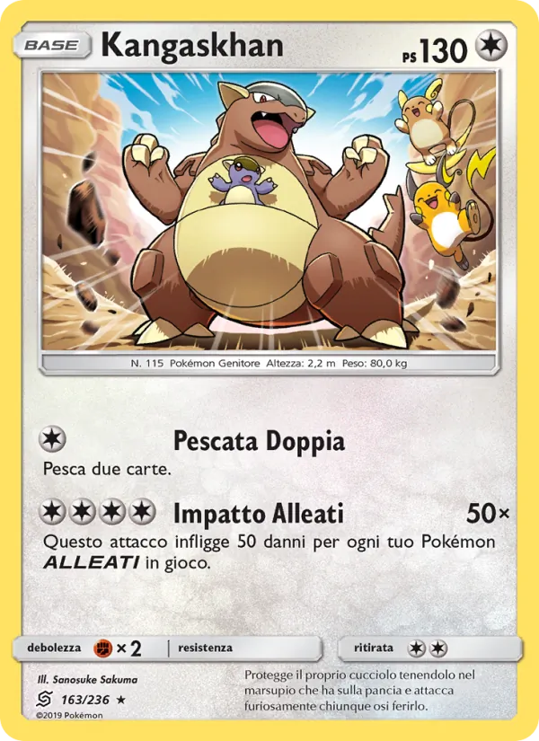 Kangaskhan – Sintonia Mentale 163