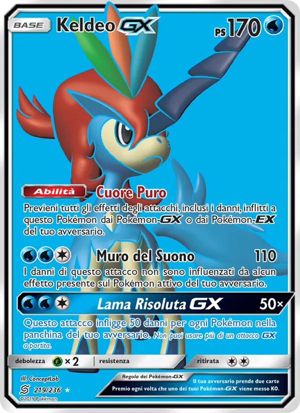 Keldeo GX – Sintonia Mentale 219