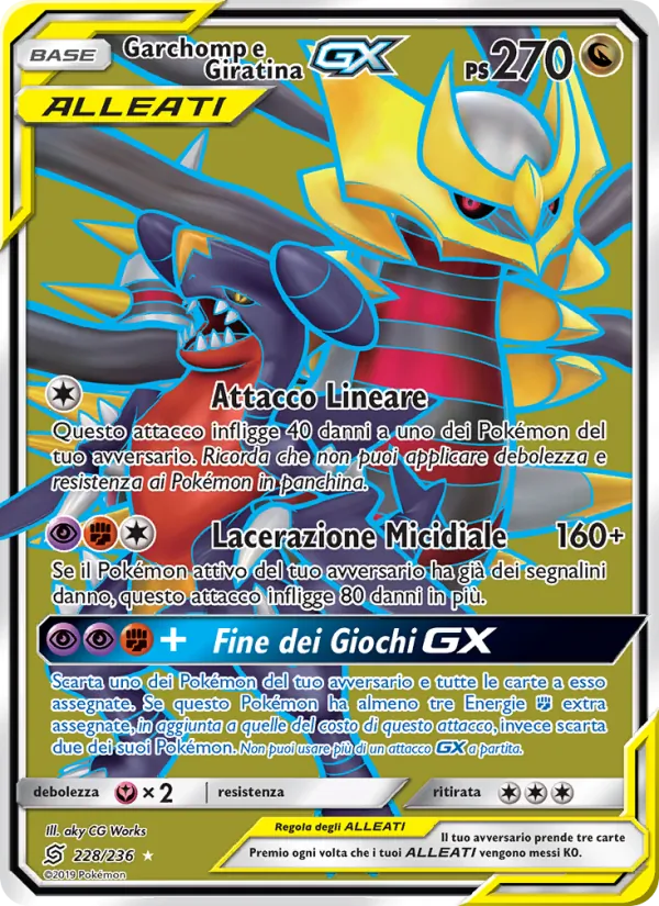 Garchomp e Giratina GX – Sintonia Mentale 228