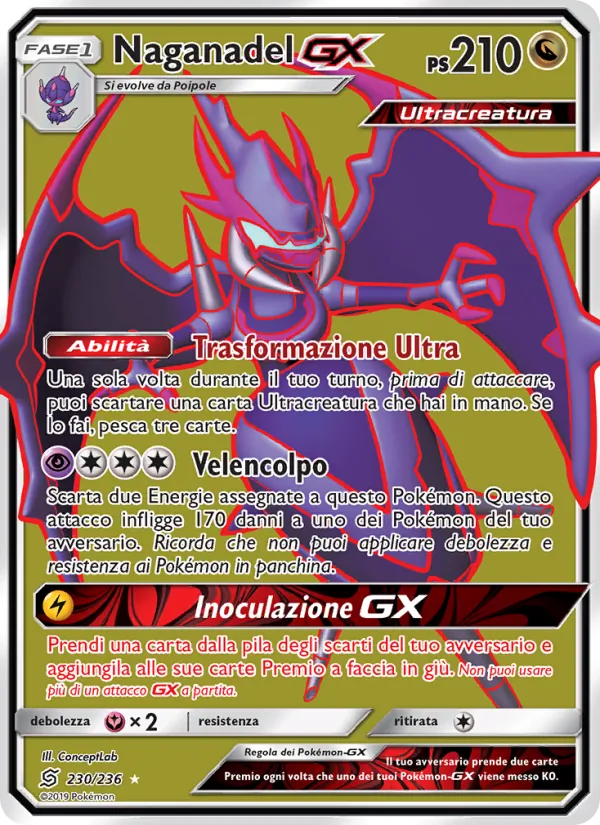 Naganadel GX – Sintonia Mentale 230