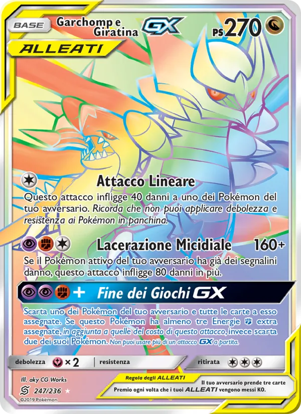 Garchomp e Giratina GX – Sintonia Mentale 247