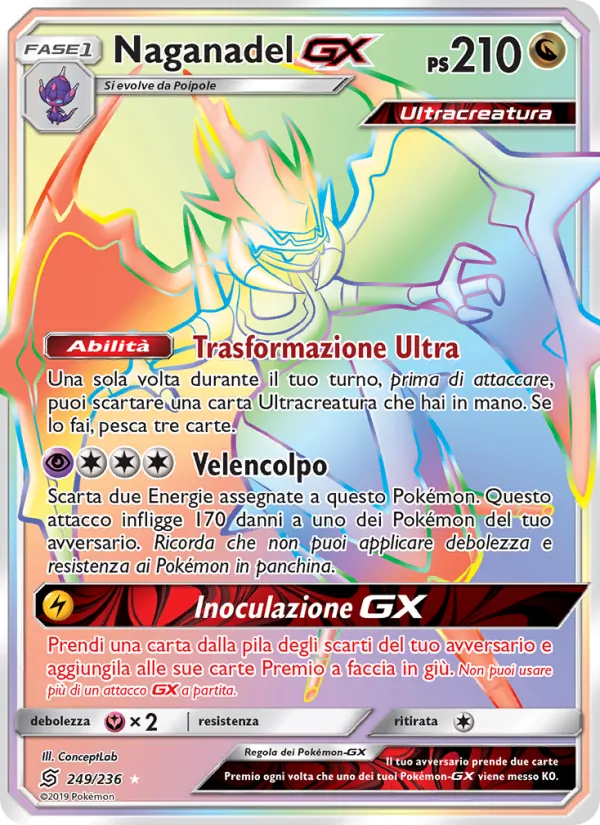 Naganadel GX – Sintonia Mentale 249