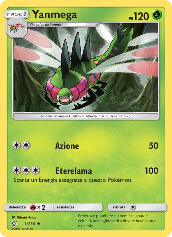 Yanmega – Sintonia Mentale 3