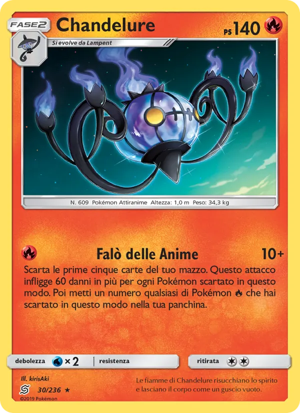 Chandelure – Sintonia Mentale 30