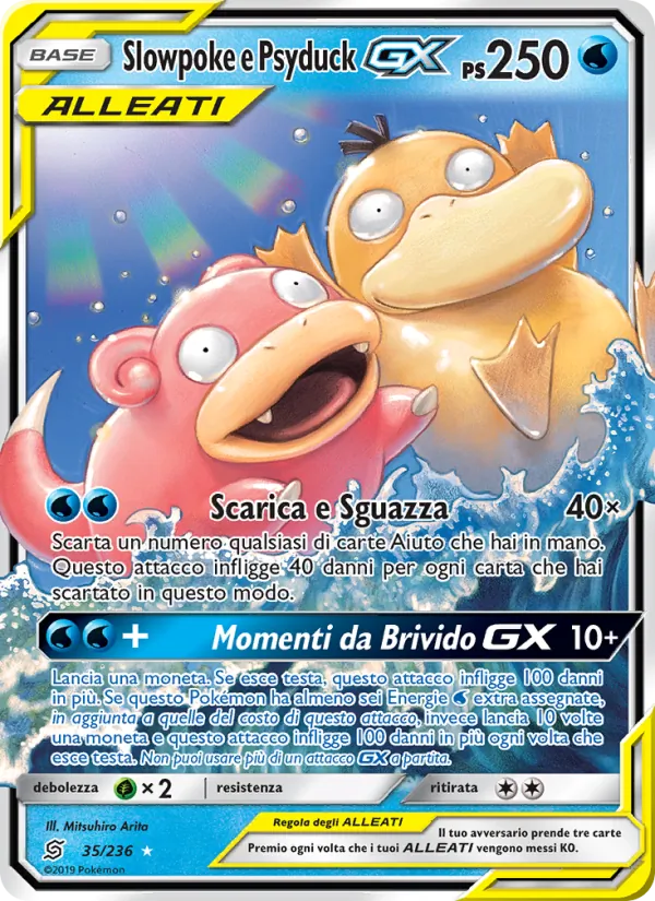 Slowpoke e Psyduck GX – Sintonia Mentale 35