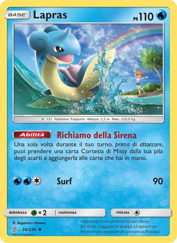 Lapras – Sintonia Mentale 36