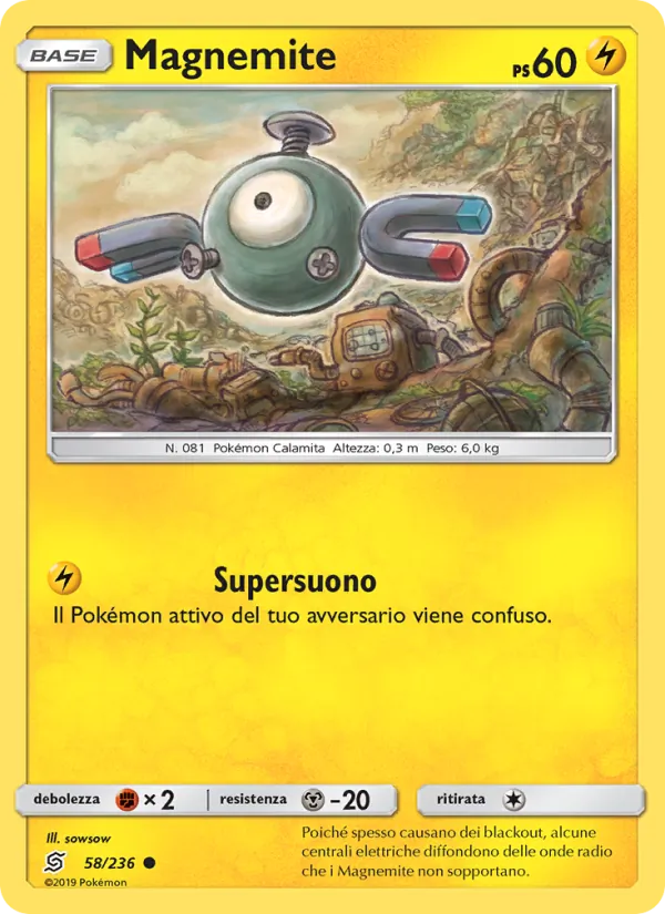 Magnemite – Sintonia Mentale 58