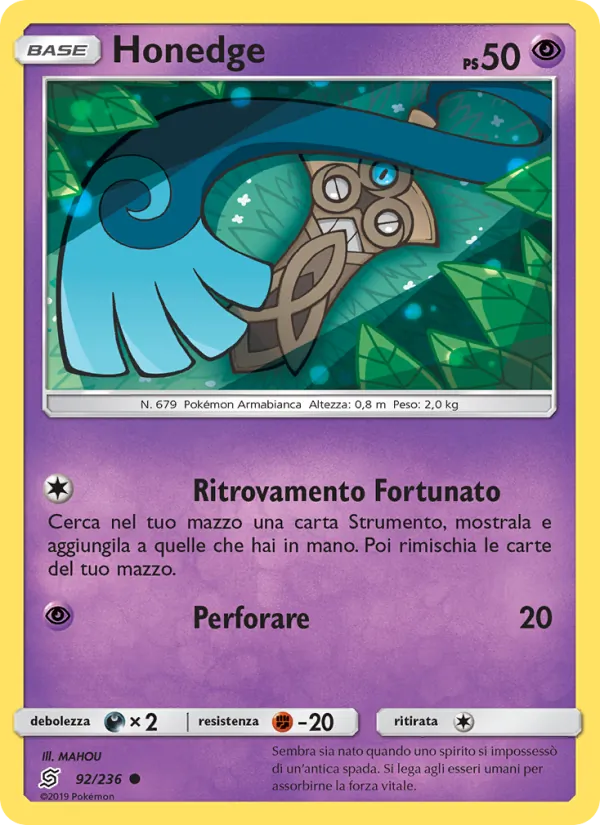 Honedge – Sintonia Mentale 92