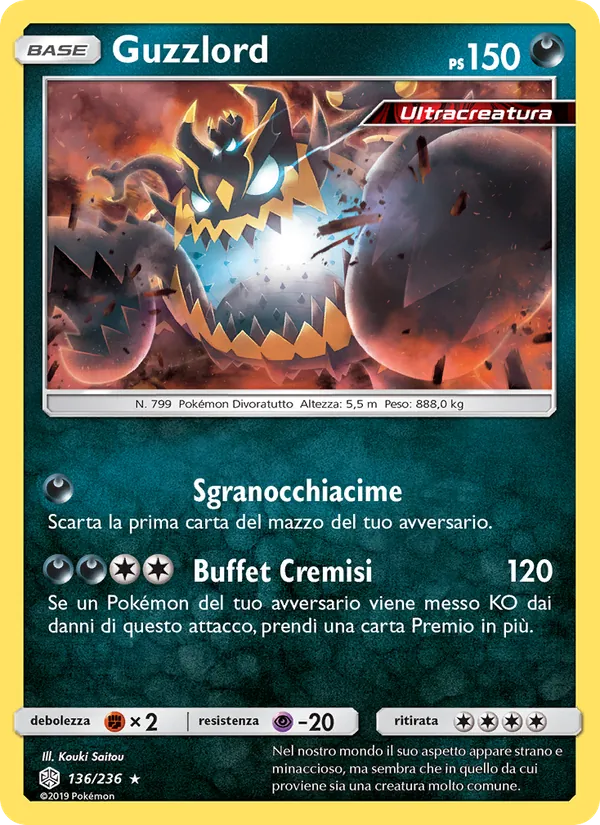 Guzzlord – Eclissi Cosmica 136
