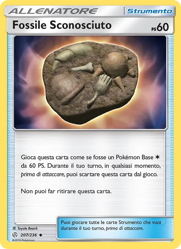 Fossile Sconosciuto – Eclissi Cosmica 207
