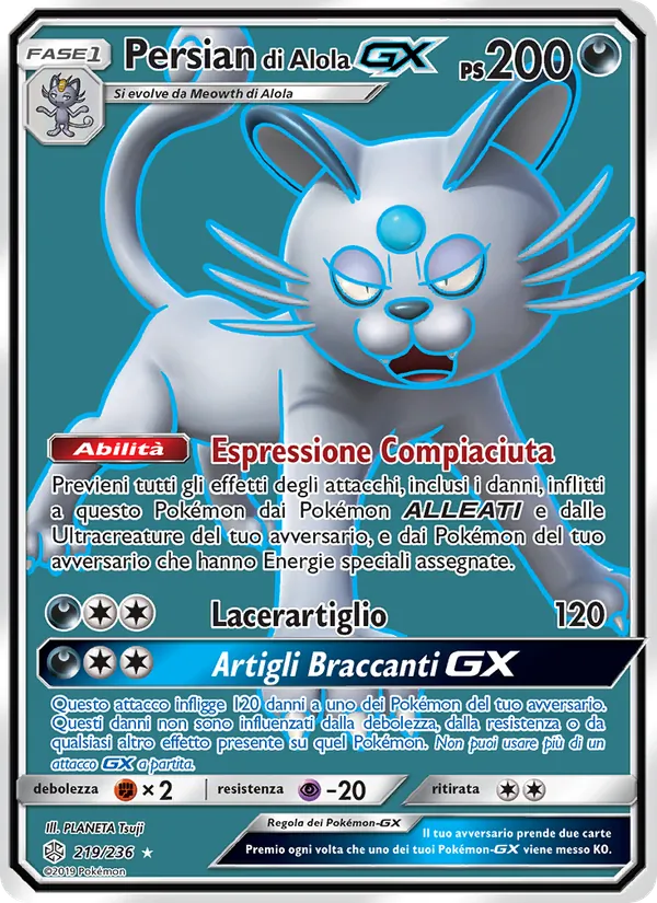 Persian di Alola GX – Eclissi Cosmica 219