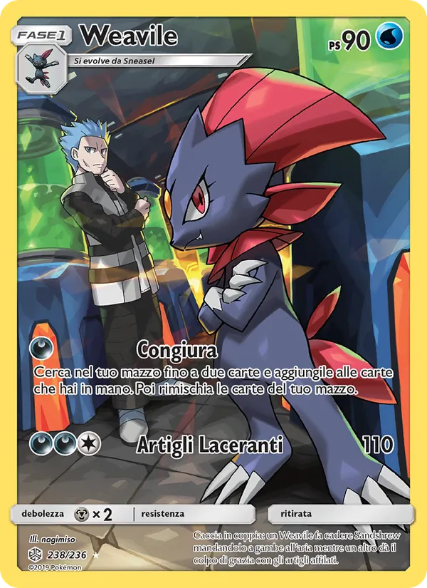 Weavile – Eclissi Cosmica 238