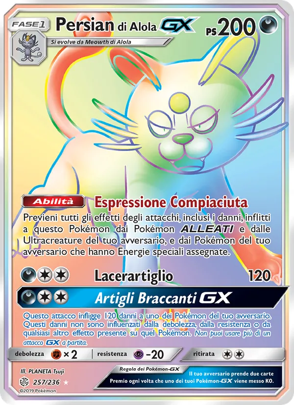 Persian di Alola GX – Eclissi Cosmica 257