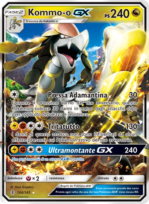Kommo-o GX – Guardiani Nascenti 100