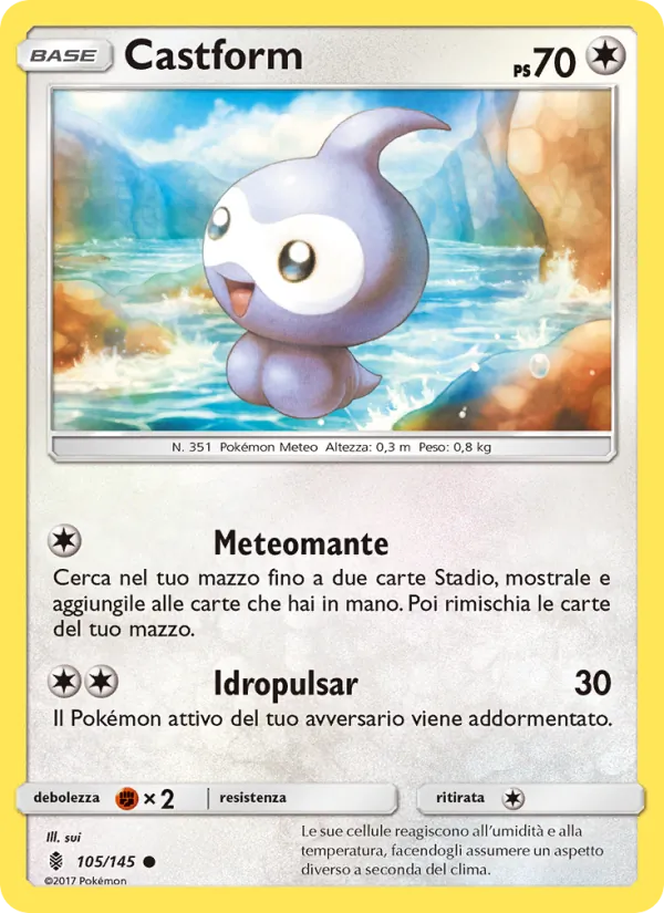 Castform – Guardiani Nascenti 105