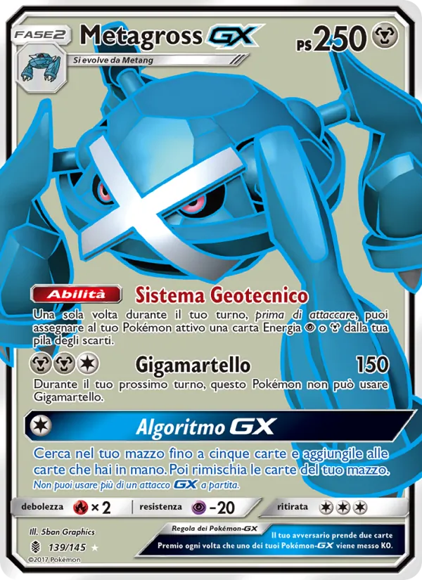 Metagross GX – Guardiani Nascenti 139