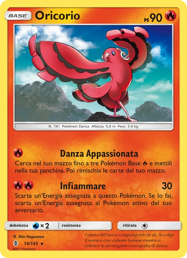 Oricorio – Guardiani Nascenti 14