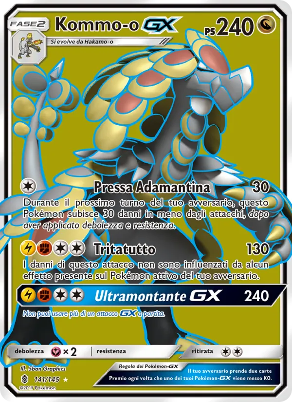 Kommo-o GX – Guardiani Nascenti 141
