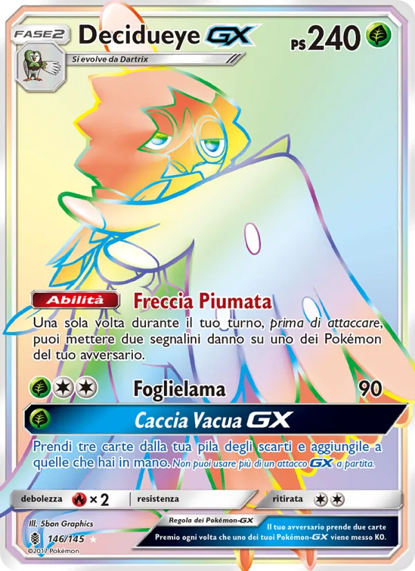 Decidueye GX – Guardiani Nascenti 146