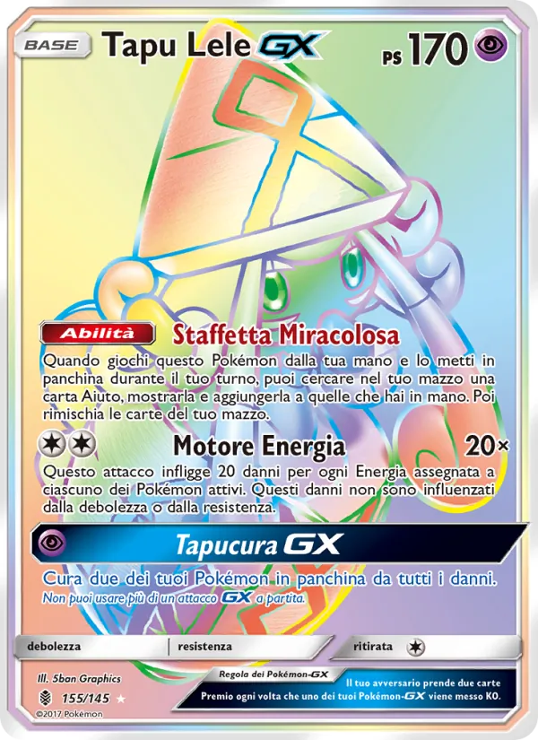 Tapu Lele GX – Guardiani Nascenti 155