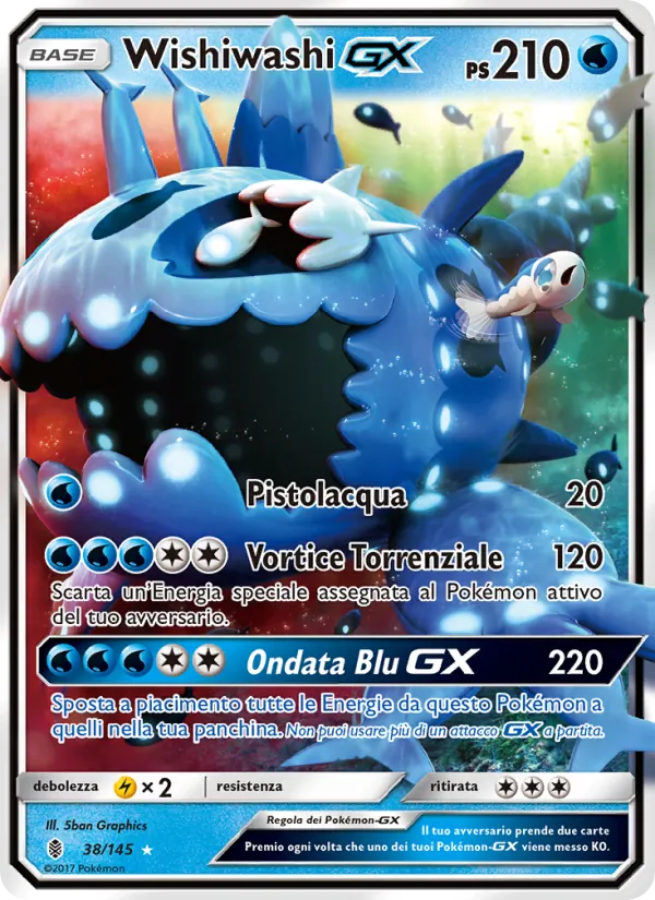 Wishiwashi GX – Guardiani Nascenti 38
