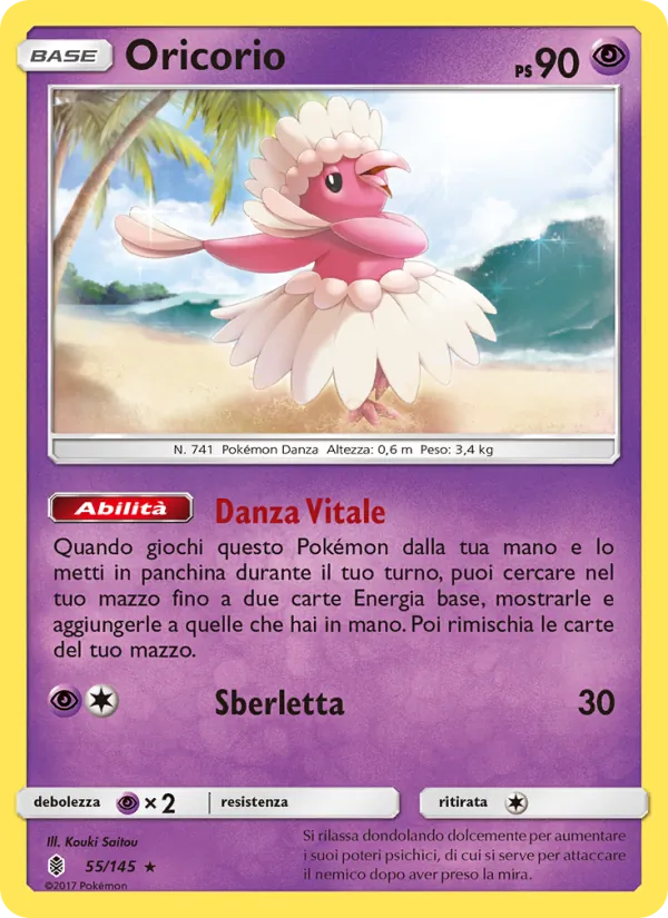 Oricorio – Guardiani Nascenti 55