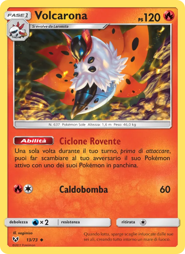 Volcarona – Leggende Iridescenti 13