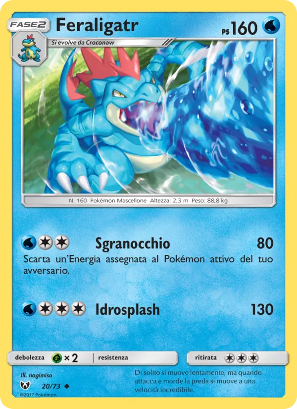 Feraligatr – Leggende Iridescenti 20