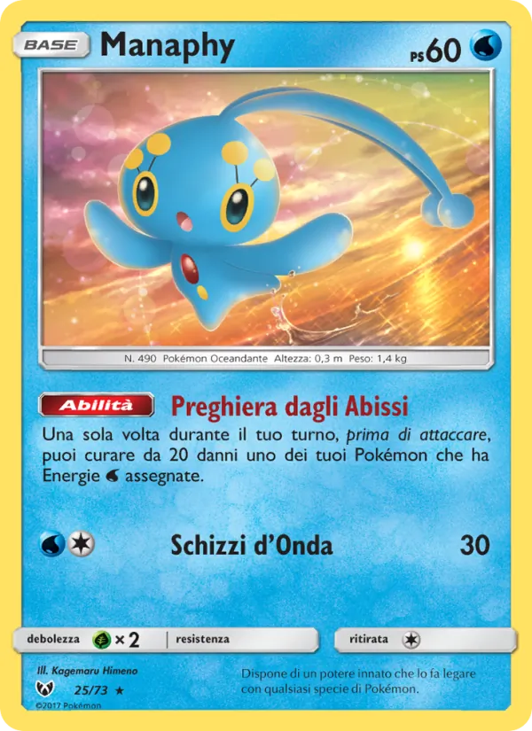 Manaphy – Leggende Iridescenti 25