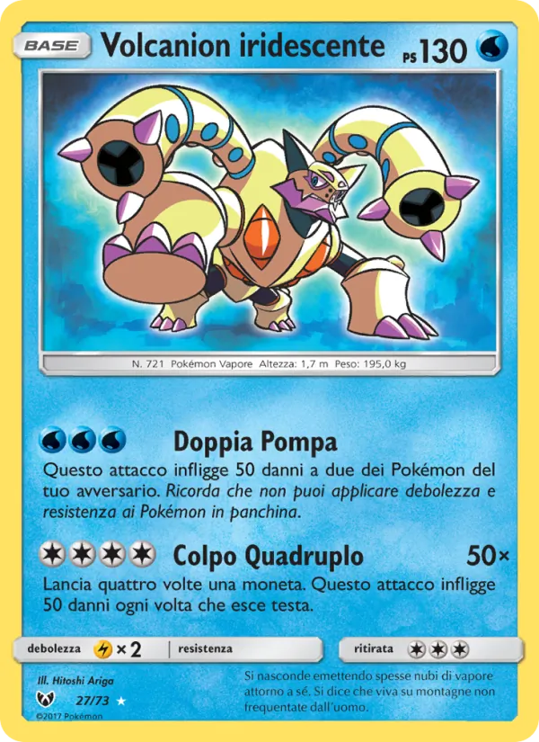 Volcanion iridescente – Leggende Iridescenti 27